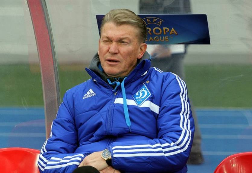 Олег Блохин прибыл на финал Лиги Европы на инвалидной коляске