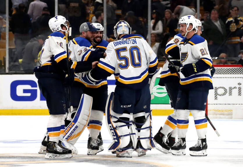 Кубок Стэнли: Сент-Луис впервые в истории победил в матче финальной серии
