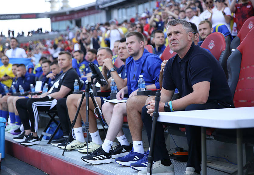 Ребров: Україна була кращою за Канаду в більшості важливих компонентів