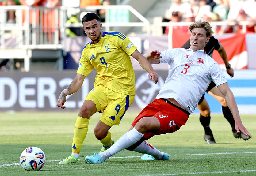 Молодіжна збірна України поступилася Данії на старті Євро-2025