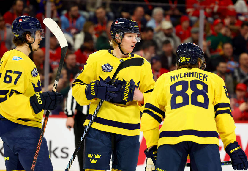 Швеция назвала первую шестерку хоккеистов на Олимпийские игры