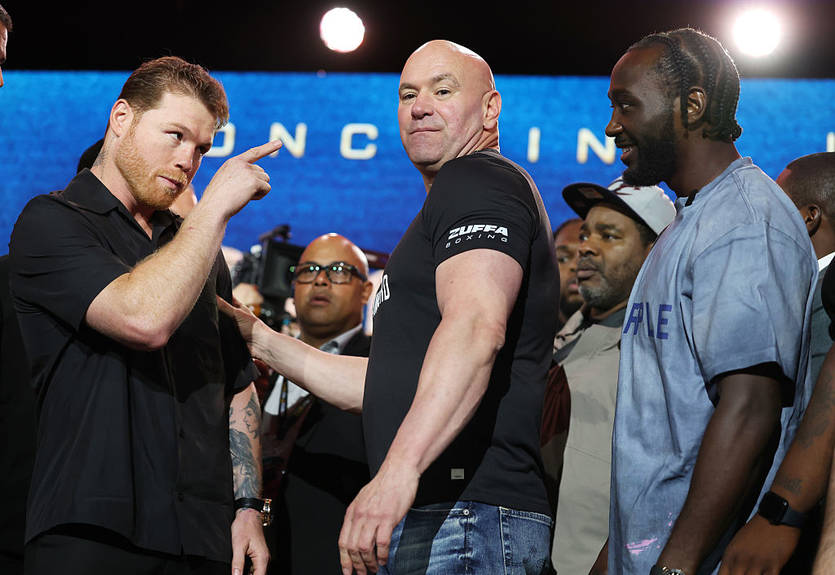 Альварес и Кроуфорд едва не устроили драку во время встречи в Нью-Йорке