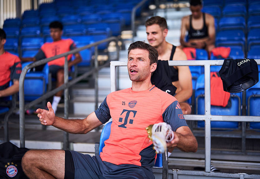 Мюллер підсумував свою кар'єру в Баварії кумедною аналогією Мюллер підсумував свою кар'єру в Баварії кумедною аналогією