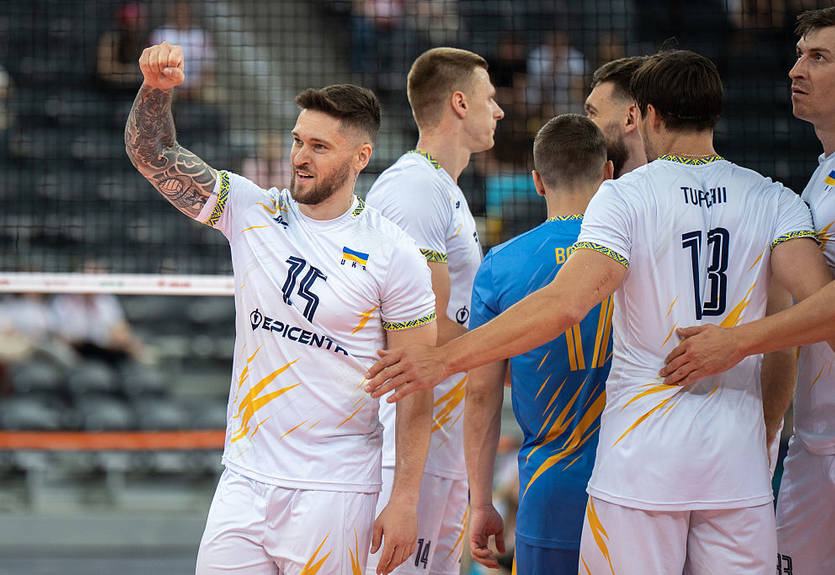 Украина победила Болгарию в волейбольной Лиге наций