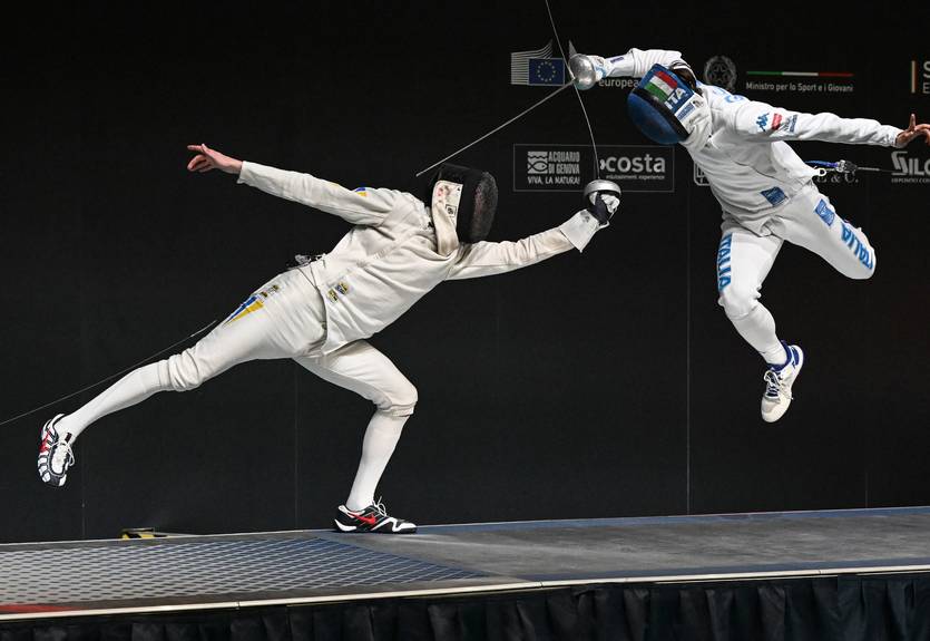 Чемпіонат Європи-2025 з фехтування в Генуї: Україна серед найкращих