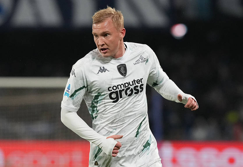 Бывший футболист сборной Украины покинул Эмполи Бывший футболист сборной Украины покинул Эмполи