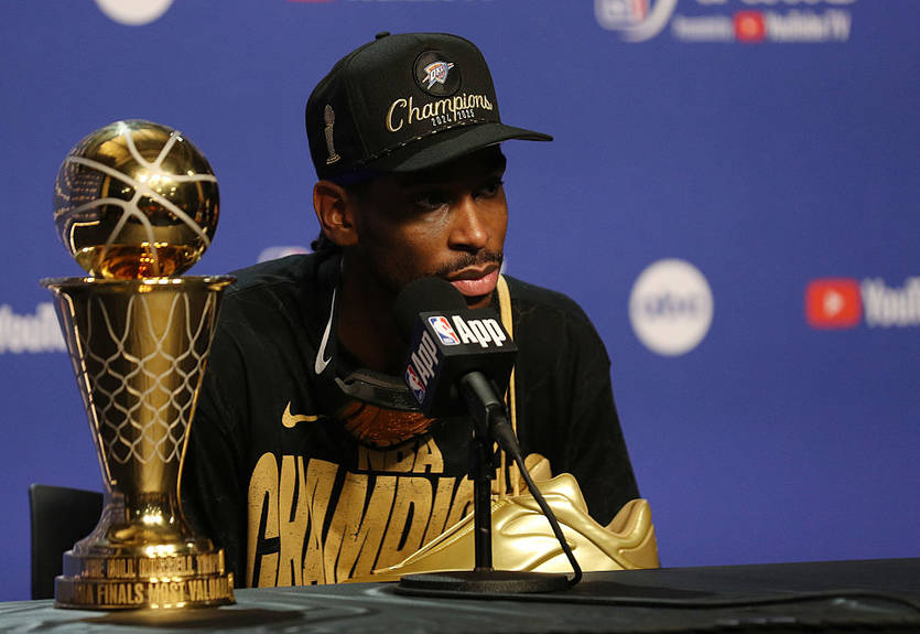 Оклахома после чемпионства подписала новый контракт с главной звездой