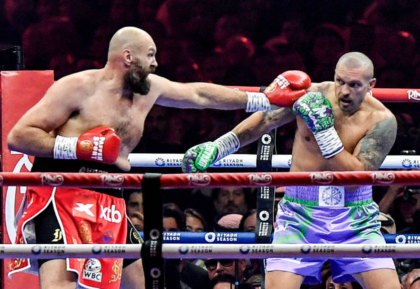 "Любой, кто разбирается, видел это": Фьюри верит, что одолел Усика в реванше "Любой, кто разбирается, видел это": Фьюри верит, что одолел Усика в реванше