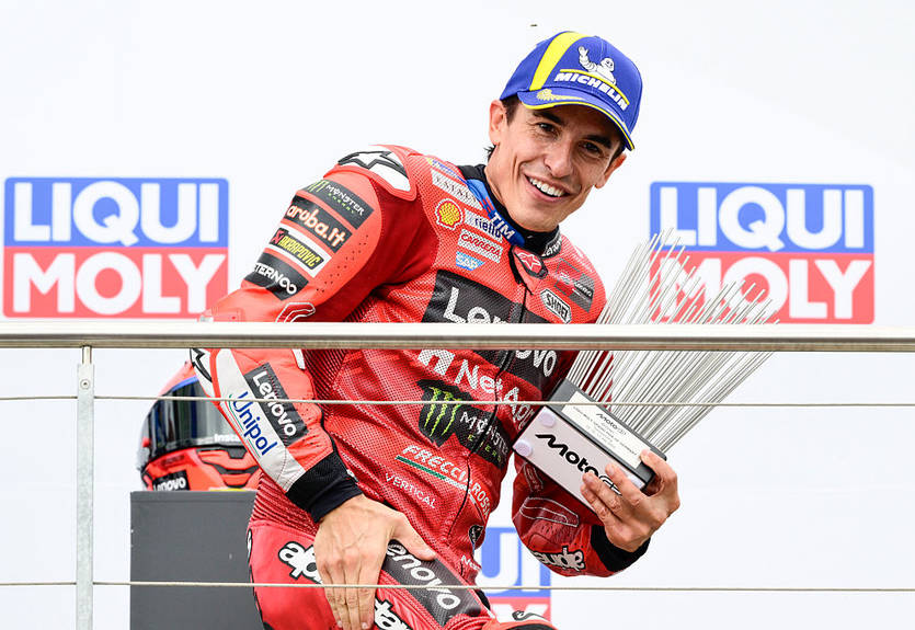 Маркес-старший упевнено виграв супераварійний німецький етап MotoGP