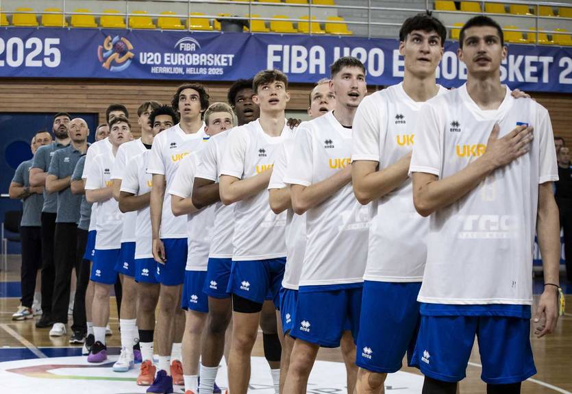 Украина во второй раз проиграла на Евробаскете U-20