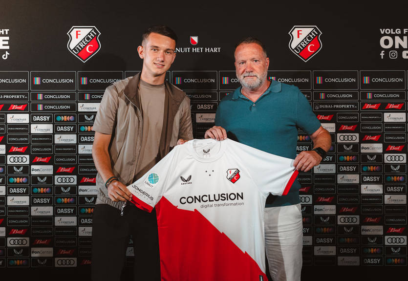 Сын легенды нидерландского футбола подписал контракт с местным клубом