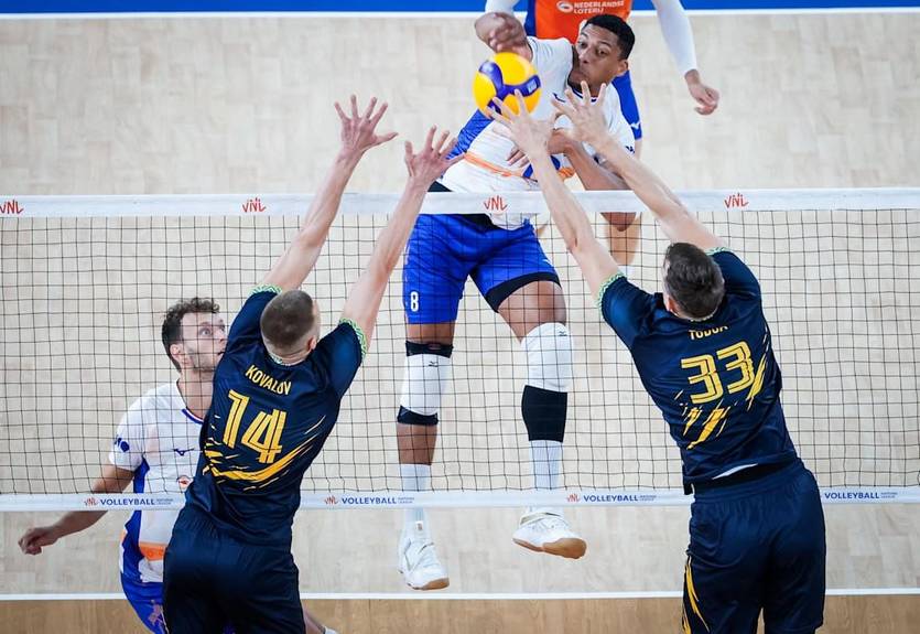 Україна обіграла Нідерланди та достроково зберегла місце у волейбольній Лізі націй