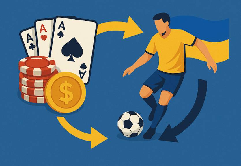 Роль онлайн казино в розвитку спортивної індустрії України на сучасному етапі