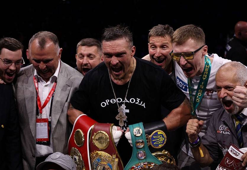 "Никто не сможет заменить": Красюк сравнил Усика с Али и Майком Тайсоном