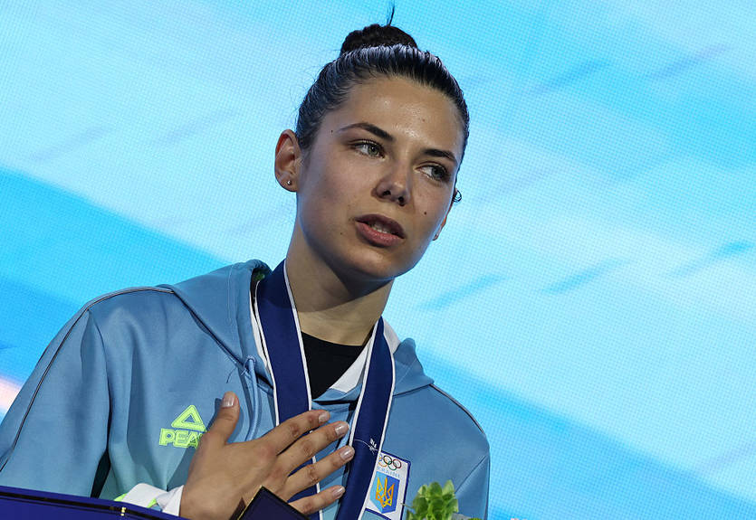 Харькова прокомментировала, что стала чемпионкой мира по фехтованию