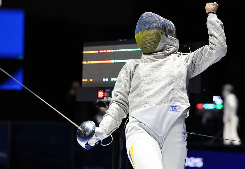Комащук виборола для України третю медаль чемпіонату світу з фехтування