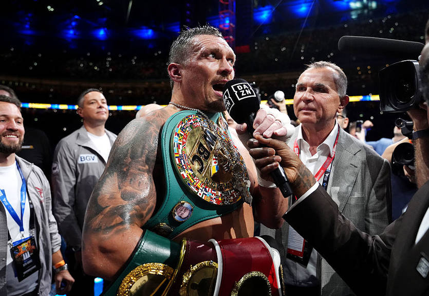 "Найбільш вражаюче": Гірн розповів, як завершився б бій Усика і Майка Тайсона