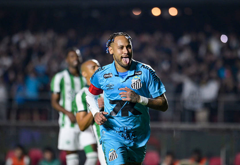 Неймар дублем вытащил Сантос из зоны вылета