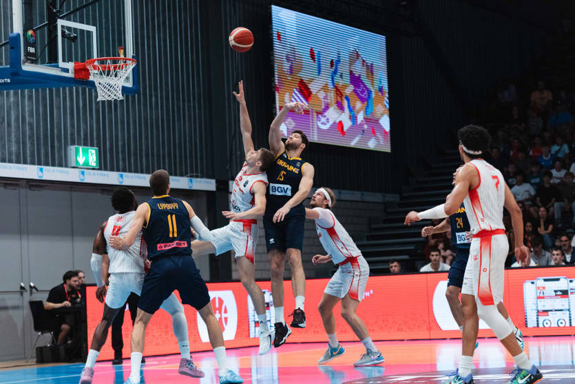 Украина проиграла Швейцарии / fiba.basketball