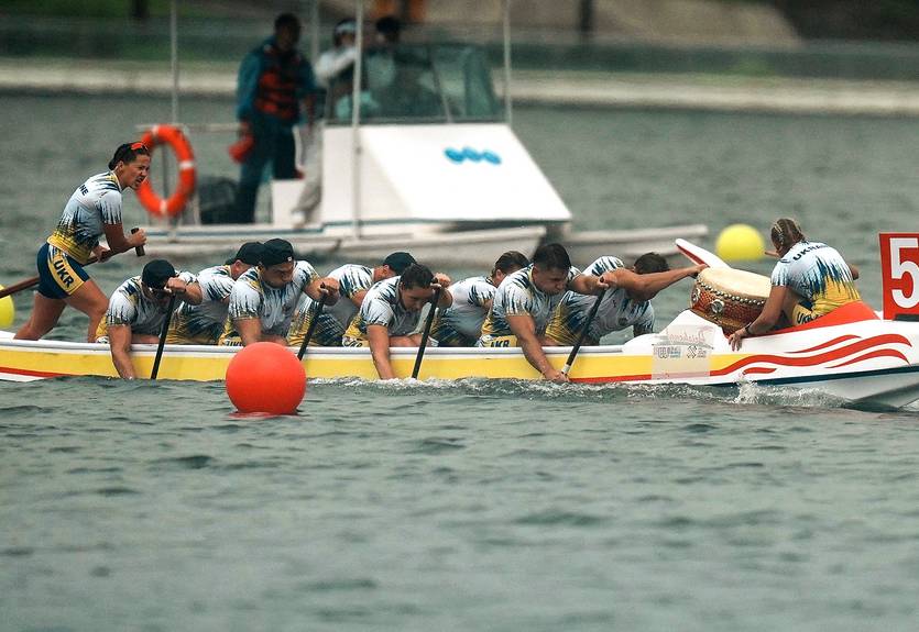 Украина завоевала четыре медали Всемирных игр в гребле на лодках "Дракон"