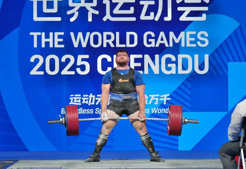 Бичков приніс Україні ще одну медаль Всесвітніх ігор-2025 у паверліфтингу Бичков приніс Україні ще одну медаль Всесвітніх ігор-2025 у паверліфтингу