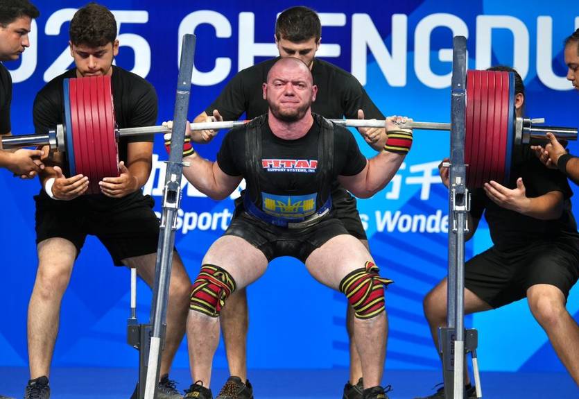 Украина третий раз кряду выиграла медальный зачет Всемирных игр в пауэрлифтинге