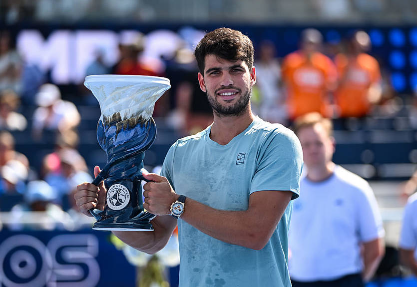 Алькарас на відмові Сіннера виграв титул Цинциннаті