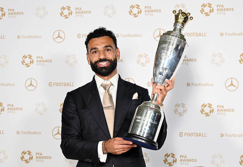 Салах втретє став гравцем року в АПЛ за версією гравців