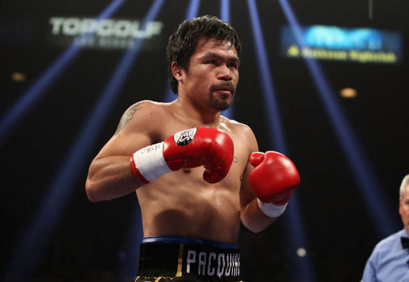 Пакьяо: Турман мотивирует меня своей грязной болтовней