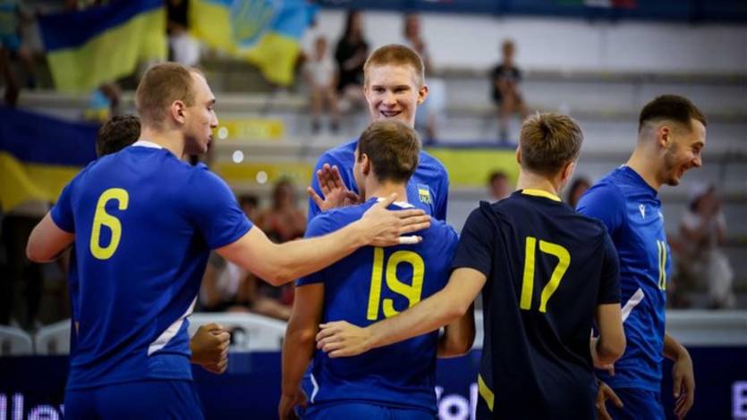 Молодежная сборная Украины по волейболу / cev.lu