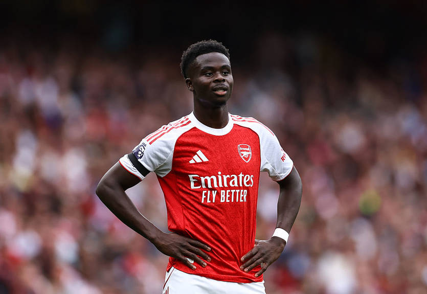 Арсенал втратив Саку перед матчем із Ліверпулем