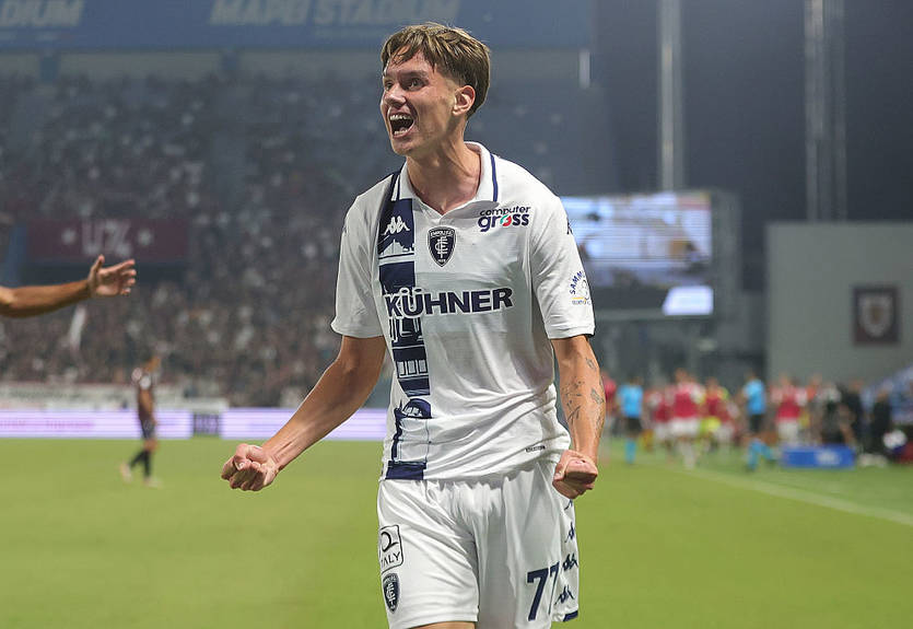 Українець забив за італійський клуб третій гол у двох поспіль матчах Українець забив за італійський клуб третій гол у двох поспіль матчах