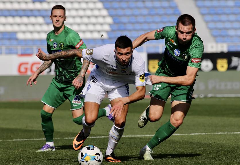 Динамо легко разгромило Полесье