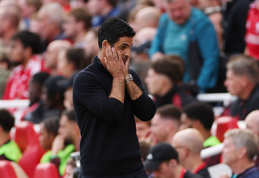 Артета - о поражении от Ливерпуля: Давно не видел, чтобы они дома так страдали