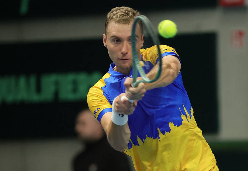 Сборная Украины объявила состав на матчи Кубка Дэвиса