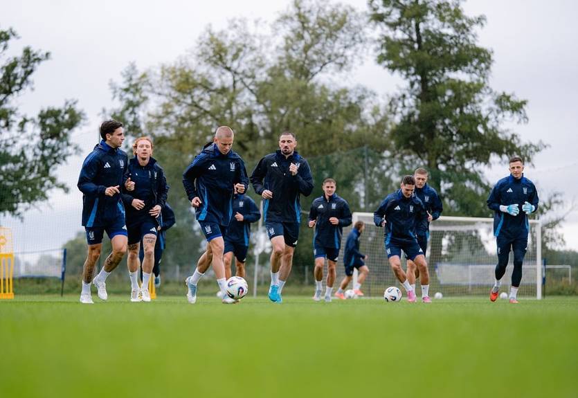 Збірна України провела перше тренування у рамках підготовки до матчів відбору ЧС-2026