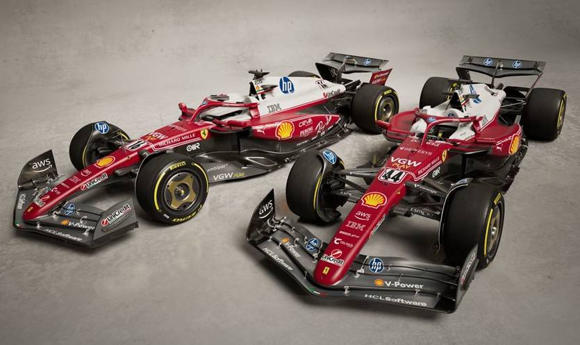 Феррари представила ретро-ливрею / Scuderia Ferrari