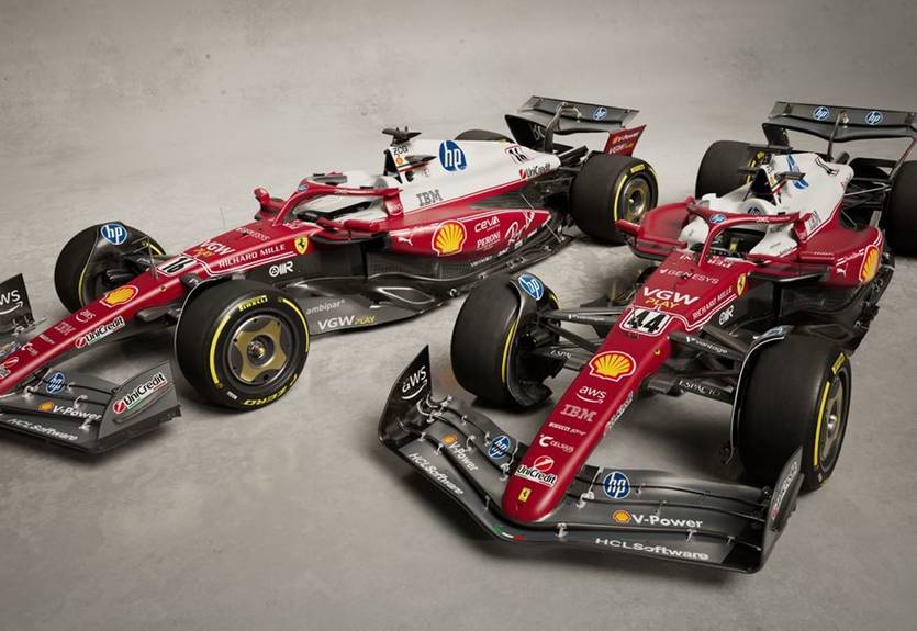 Феррари презентовала особую ливрею болида к Гран-при Италии