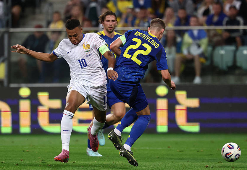 Украина - Франция: видео голов