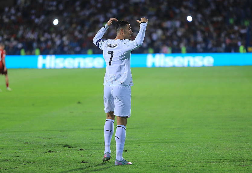 Португалия с дублями Роналду и Феликса разгромила Армению