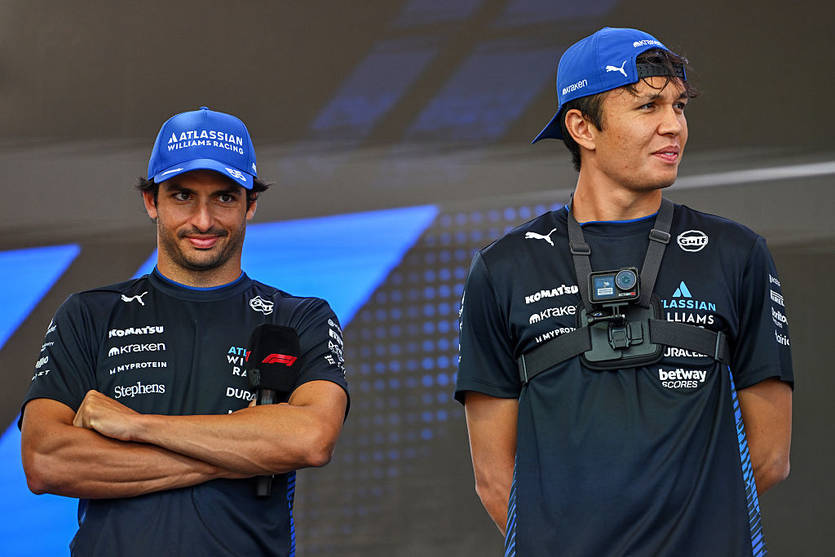 Карлос Сайнс и Алекс Албон / Getty Images