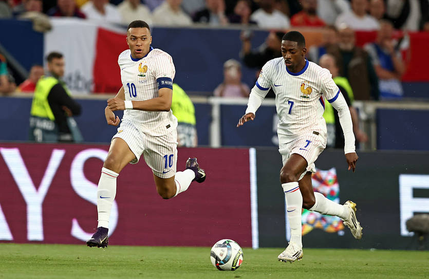 Килиан Мбаппе и Усман Дембеле / Getty Images