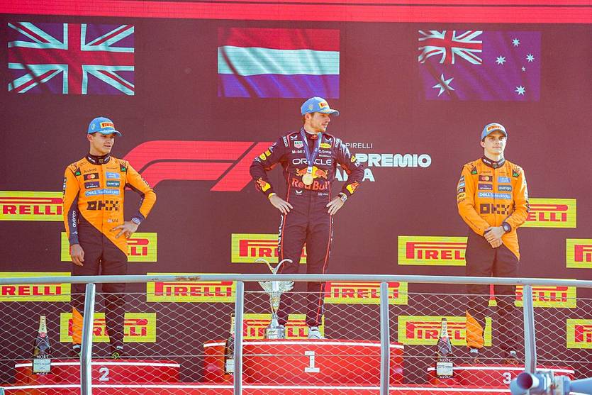 Подіум Гран-прі Італії / Getty Images