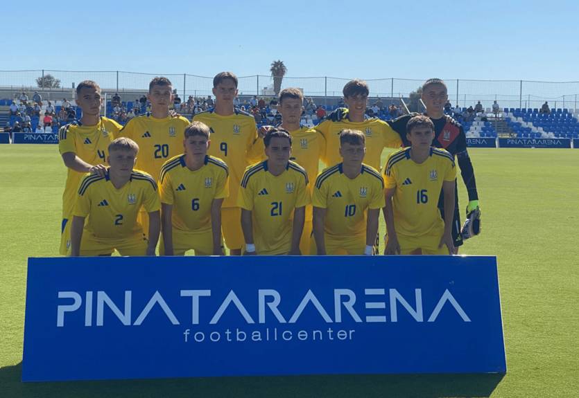 Сборная Украины U-19 в товарищеском матче уступила сверстникам из Испании