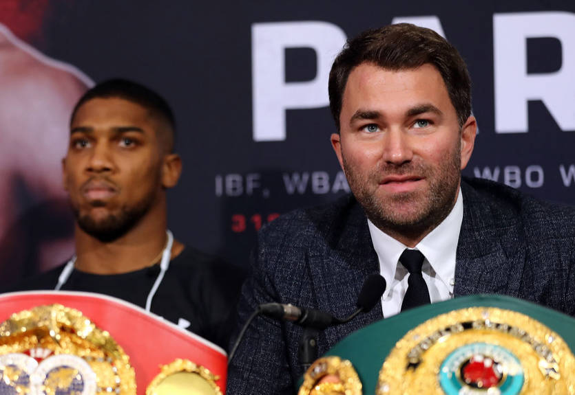 Хирн призвал всех фанатов бокса поддержать Джошуа