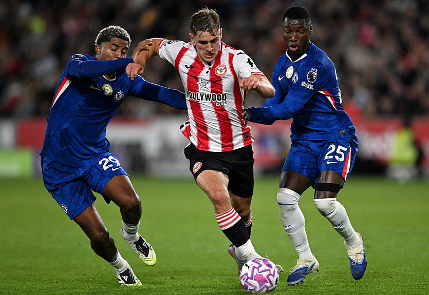 Челси отыгрался, но не удержал победу над Брентфордом с Ярмолюком