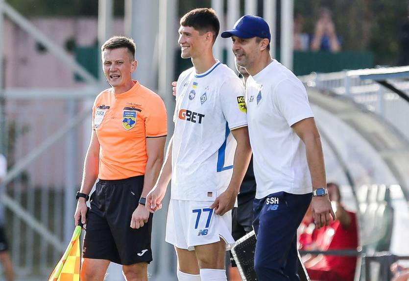 Владислав Блэнуцэ и Александр Шовковский / ФК Динамо Киев