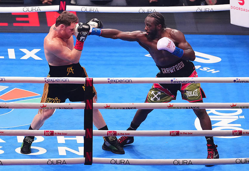 Кроуфорд перебив Альвареса: опубліковано статистику ударів бою Кроуфорд перебив Альвареса: опубліковано статистику ударів бою