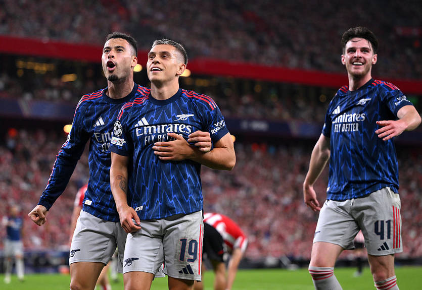 Мартинелли принес Арсеналу непростую победу над Атлетиком Мартинелли принес Арсеналу непростую победу над Атлетиком