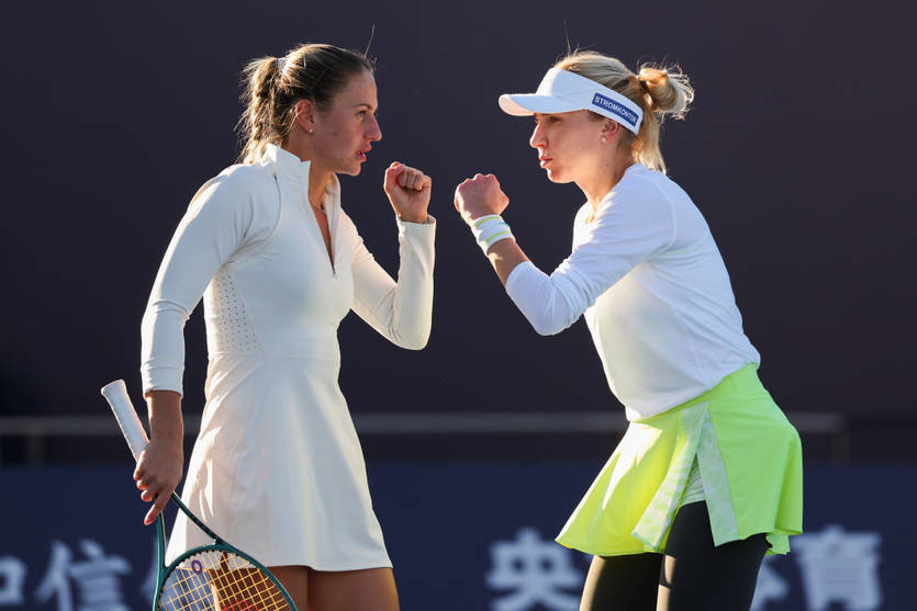 Марта Костюк і Людмила Кіченок / Getty Images